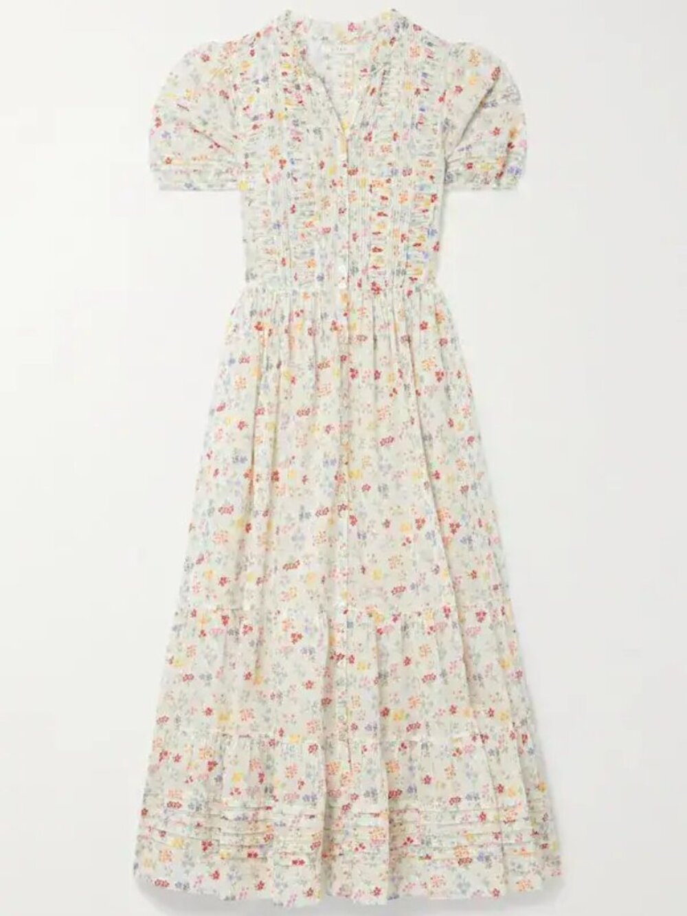 DOEN HATHAWAY DRESS -- SPRING BOUQUET FLORAL -- XL
